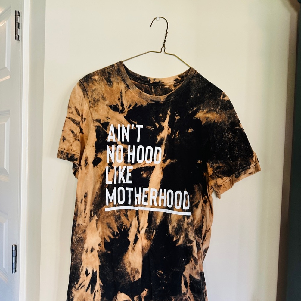 Tie-Dye Graphic Motherhood T-Shirt